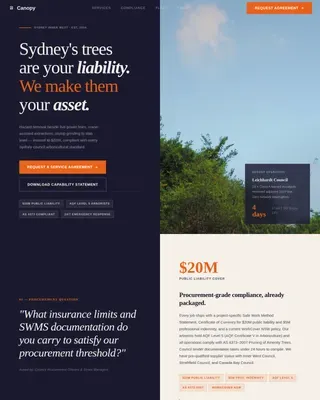 Trusted Arborist Services | Free Website Template | Rocket