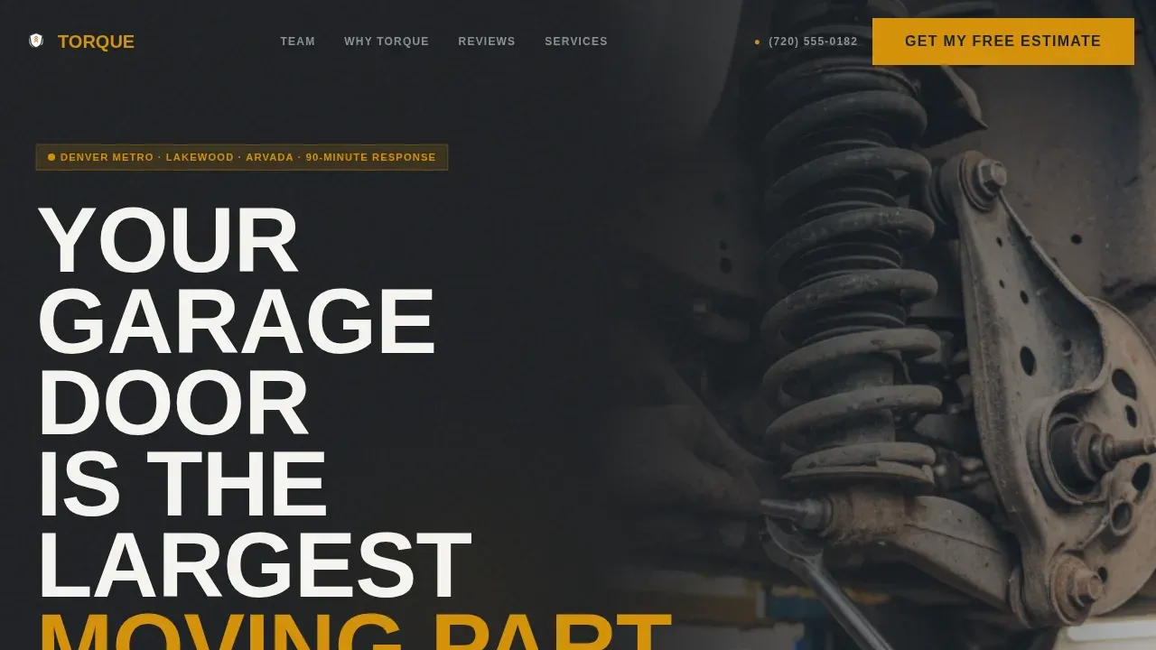 Reliable Door Repair | Free Website Template | Rocket