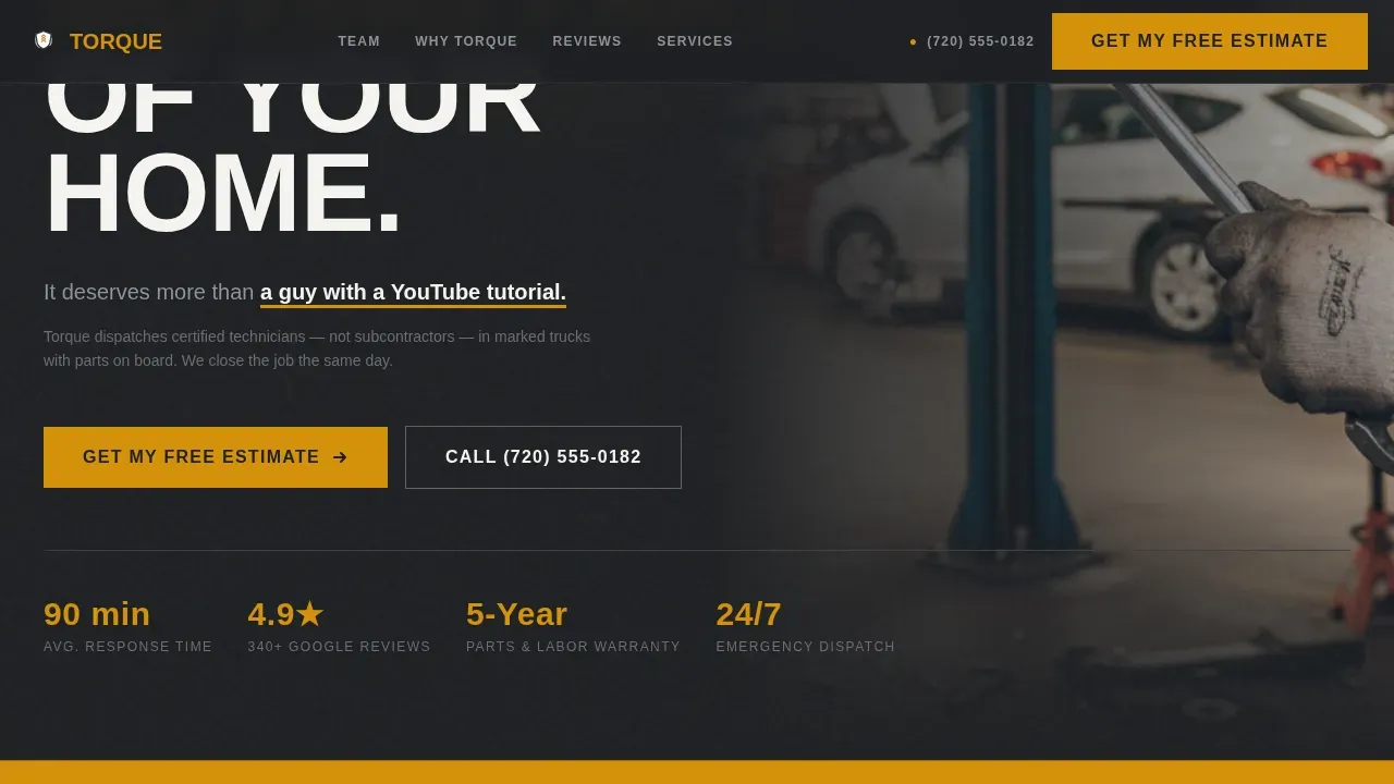 Reliable Door Repair | Free Website Template | Rocket