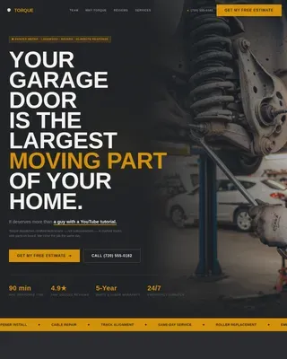 Reliable Door Repair | Free Website Template | Rocket