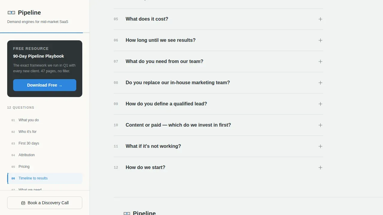 Powerhouse B2B Lead Generation Landing Page Template
