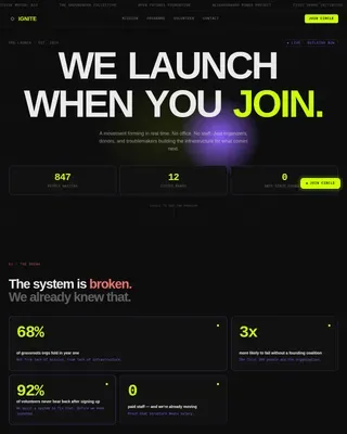 Purposeful Nonprofit Preview Landing Page Template