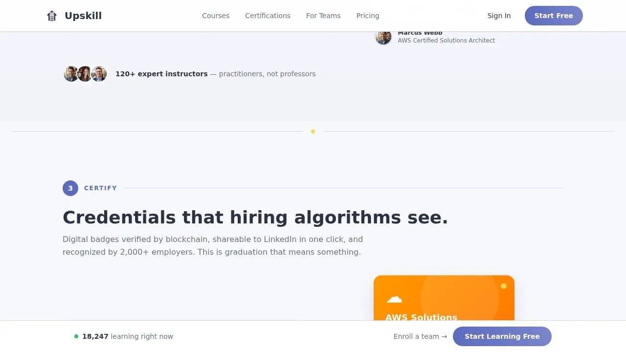 Professional Certification Training | Free Website Template | Rocket