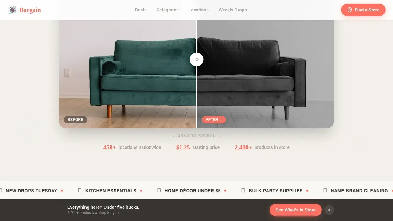Local Brick & Mortar Business Professional Website Template