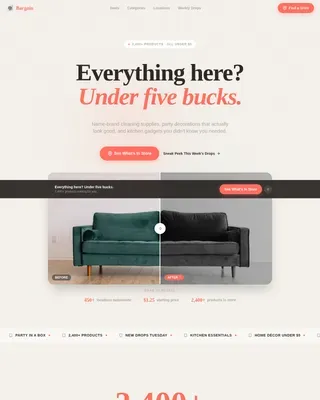 Local Brick & Mortar Business Professional Website Template