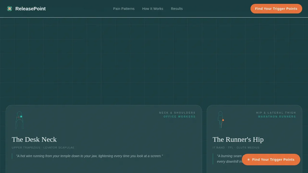 Wellness Modalities Booking Website Template