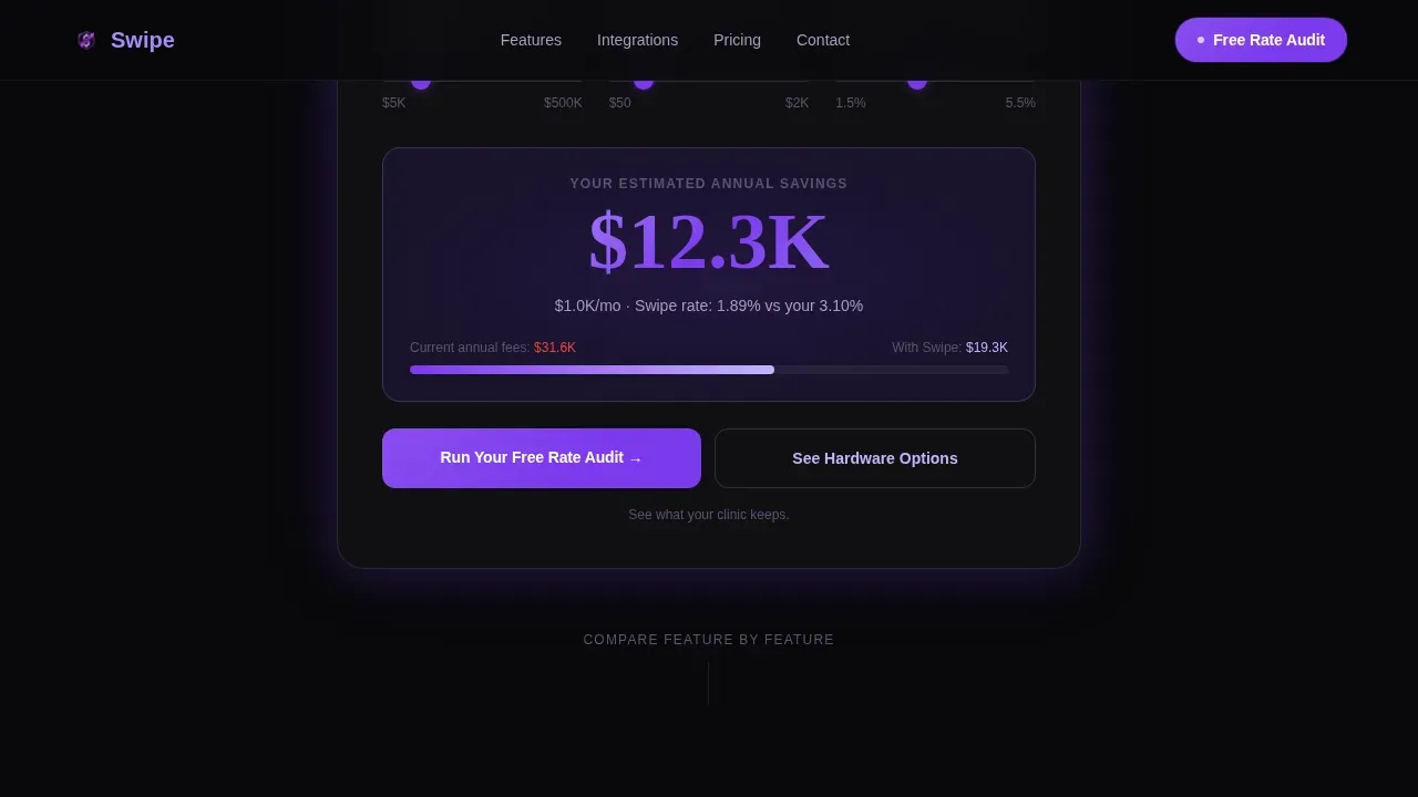 Veterinary Software Cost Calculator Website Template