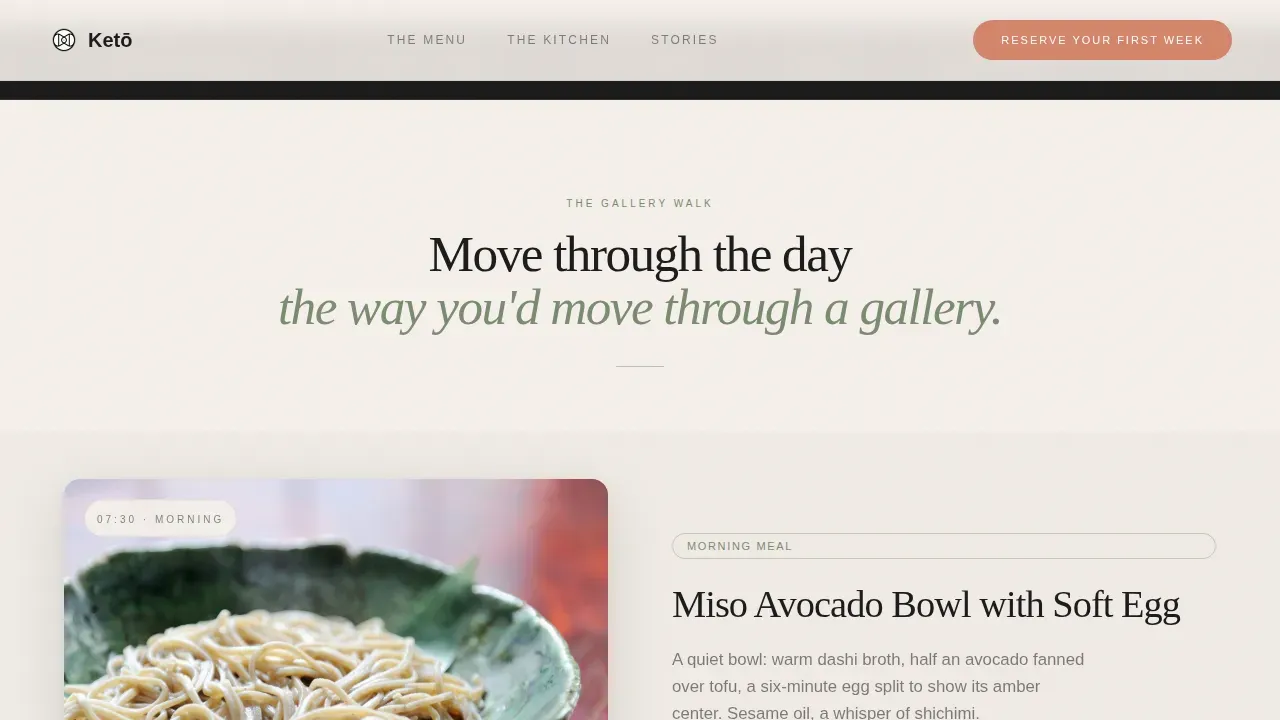 Pro Nutrition Meal Plan Landing Page Template