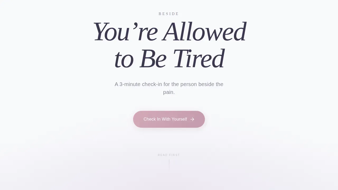 Endometriosis Care Blog Website Template