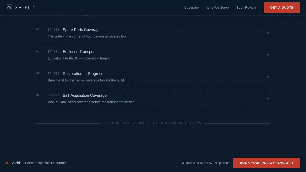 Car Dealership Premium Booking Website Template