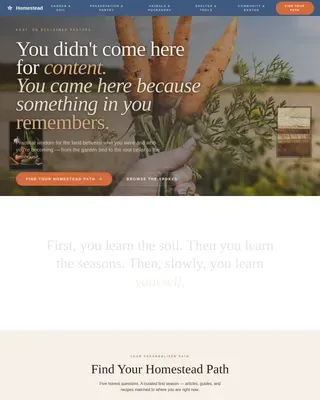 Curated Artisan Marketplace Landing Page Template
