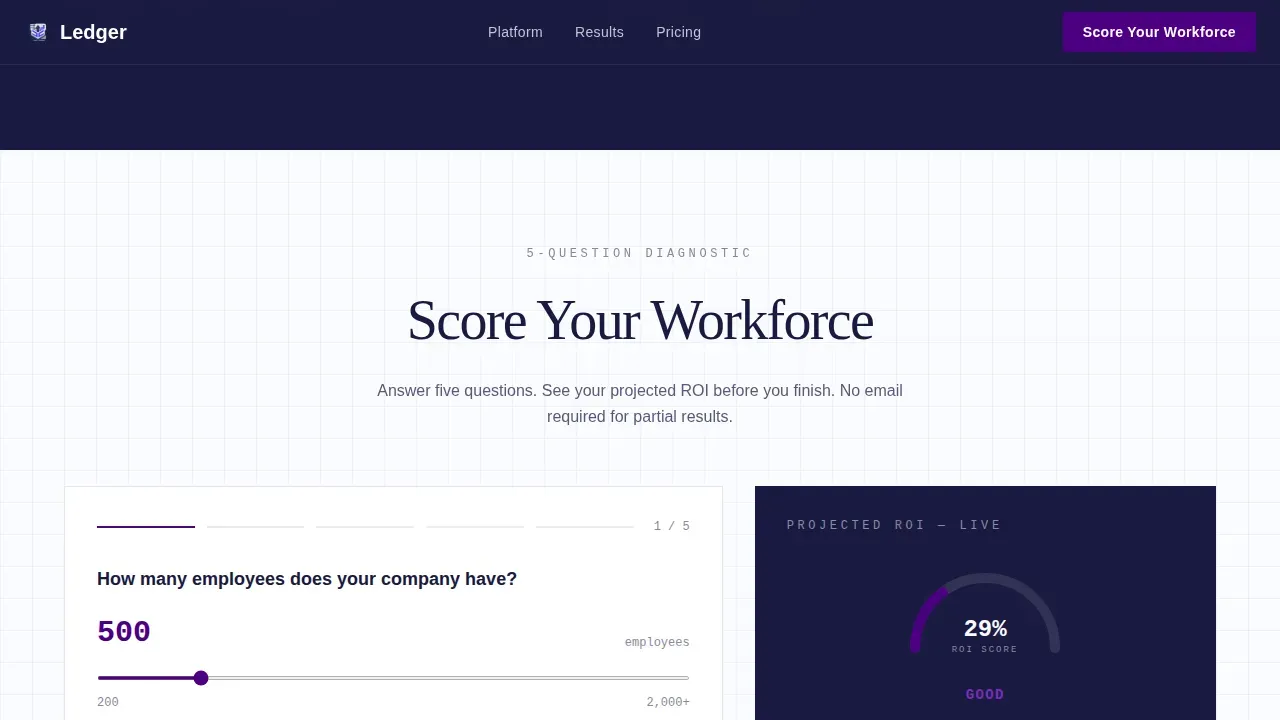 Comprehensive Employee Benefits Landing Page Template