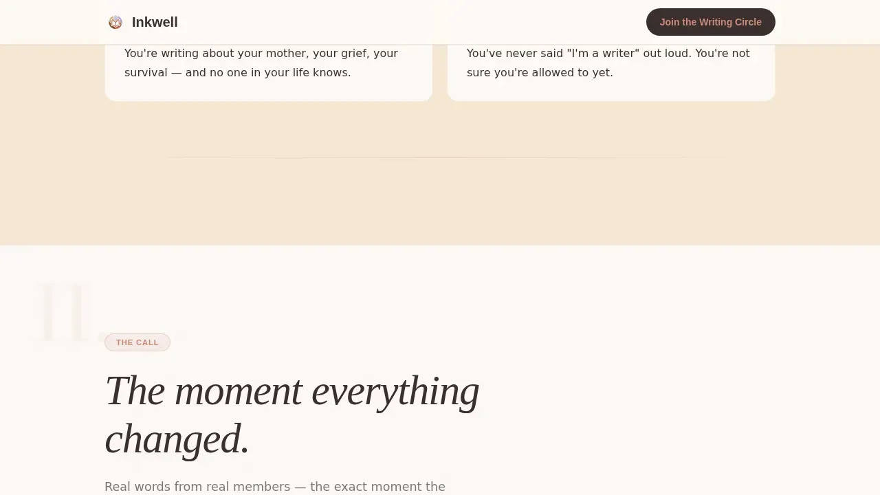 Writers & Authors Community Professional Website Template