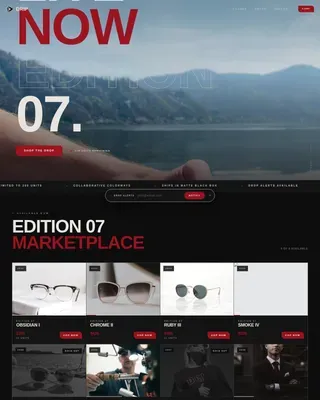 Streetwear Fashion Portfolio & Case Study Website Template