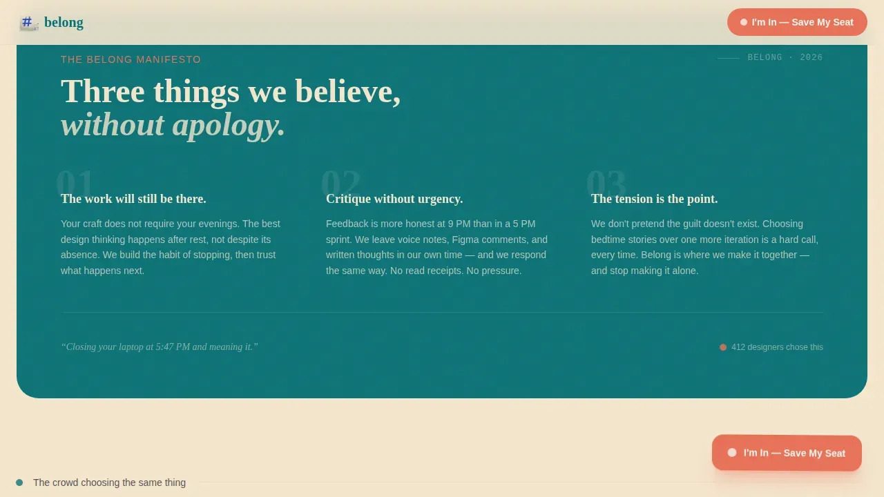 Family First user experience Mastermind Landing Page Template