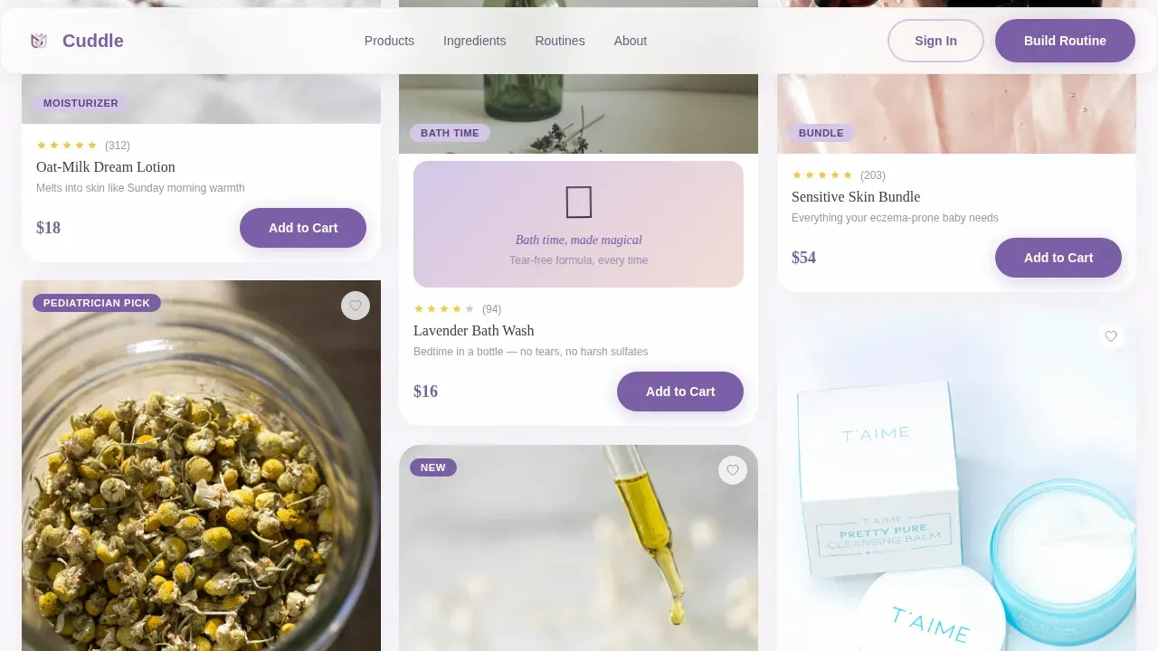 Maternity & Baby Care Professional Website Template