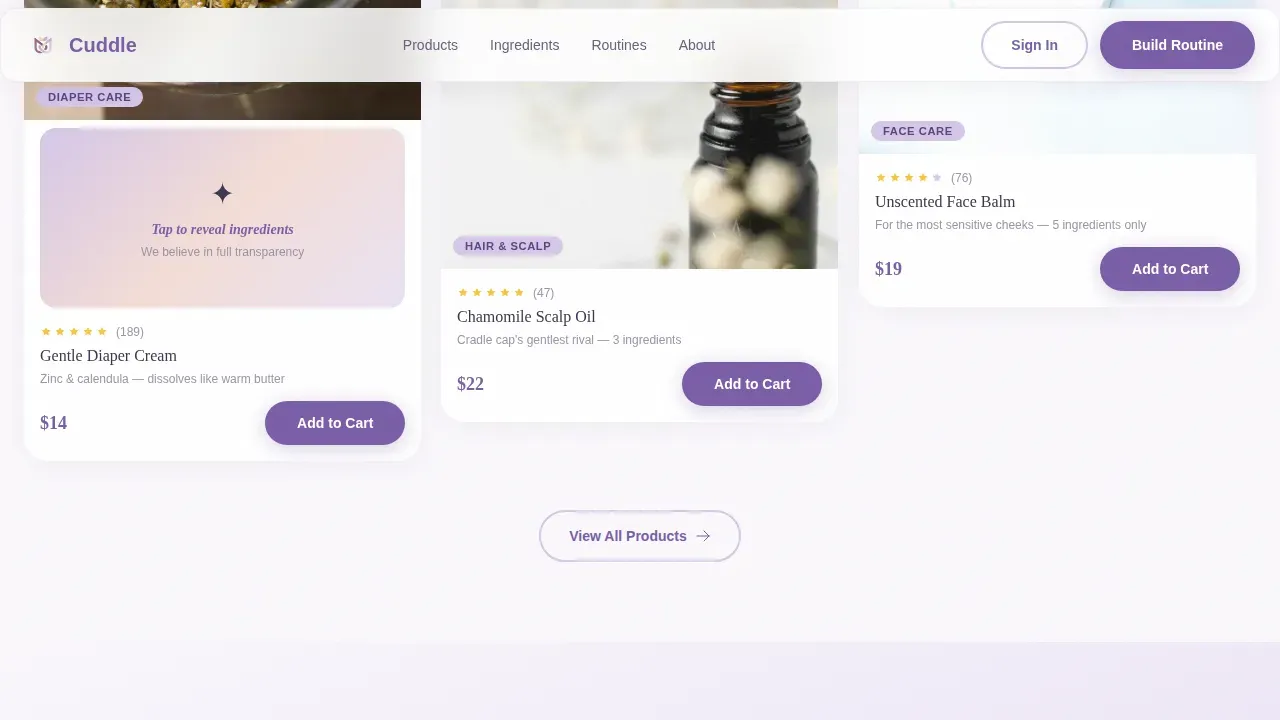 Maternity & Baby Care Professional Website Template