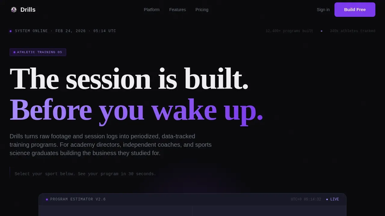 Advanced Sports Digital Presence Professional Website Template