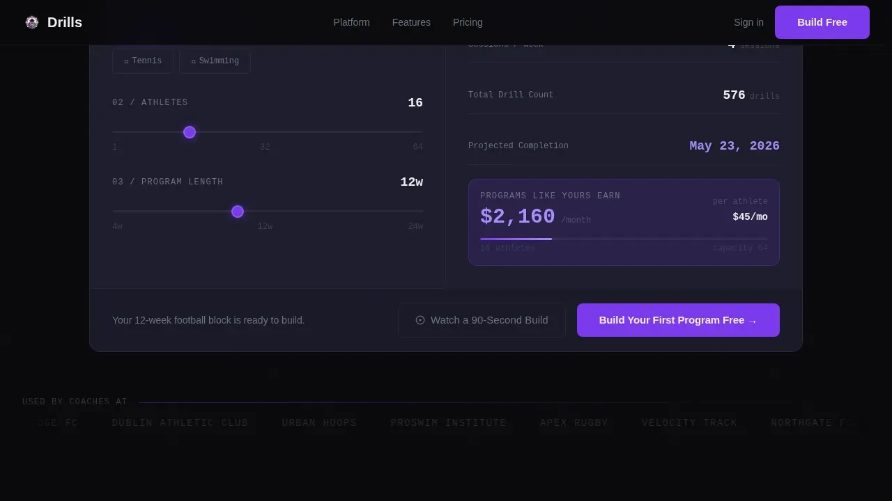 Advanced Sports Digital Presence Professional Website Template