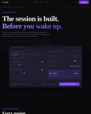 Advanced Sports Digital Presence Professional Website Template