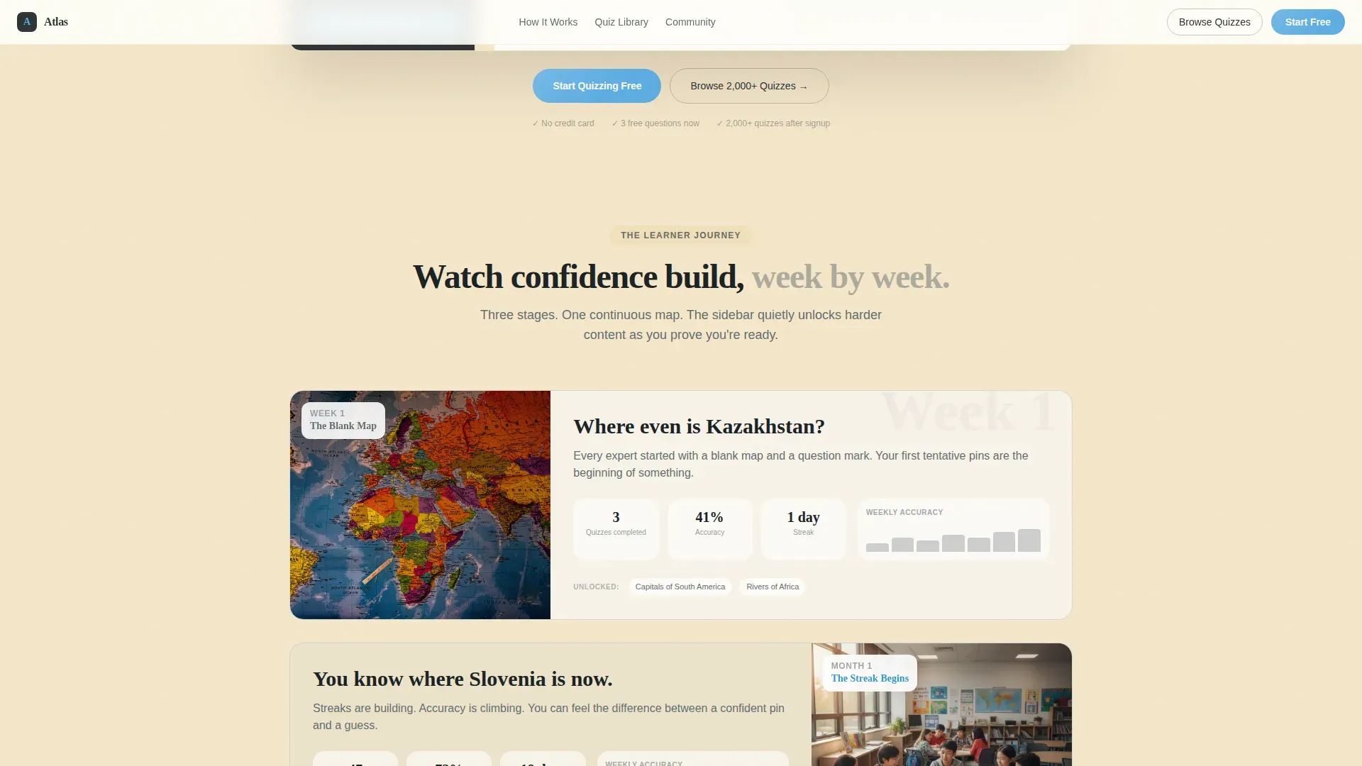 Geography Education Professional Website Template