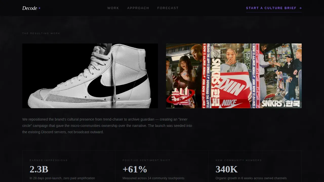 Research & Strategy Agency Directory Website Template