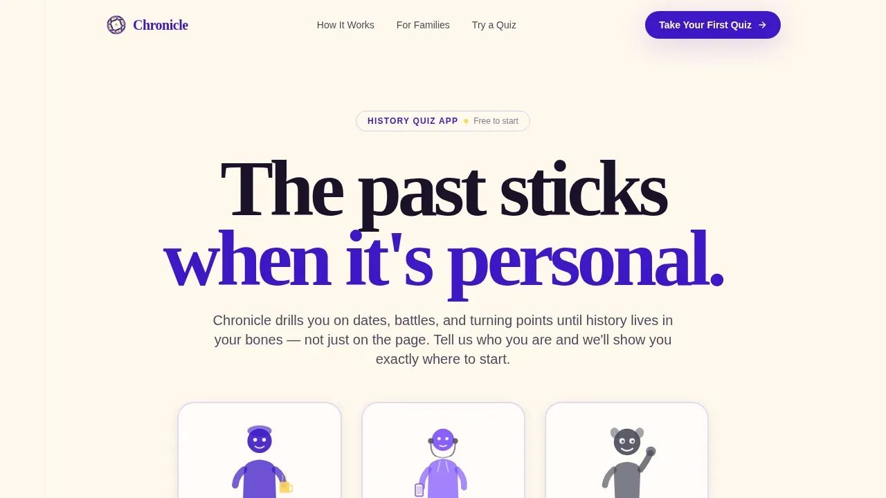 History Education Professional Website Template