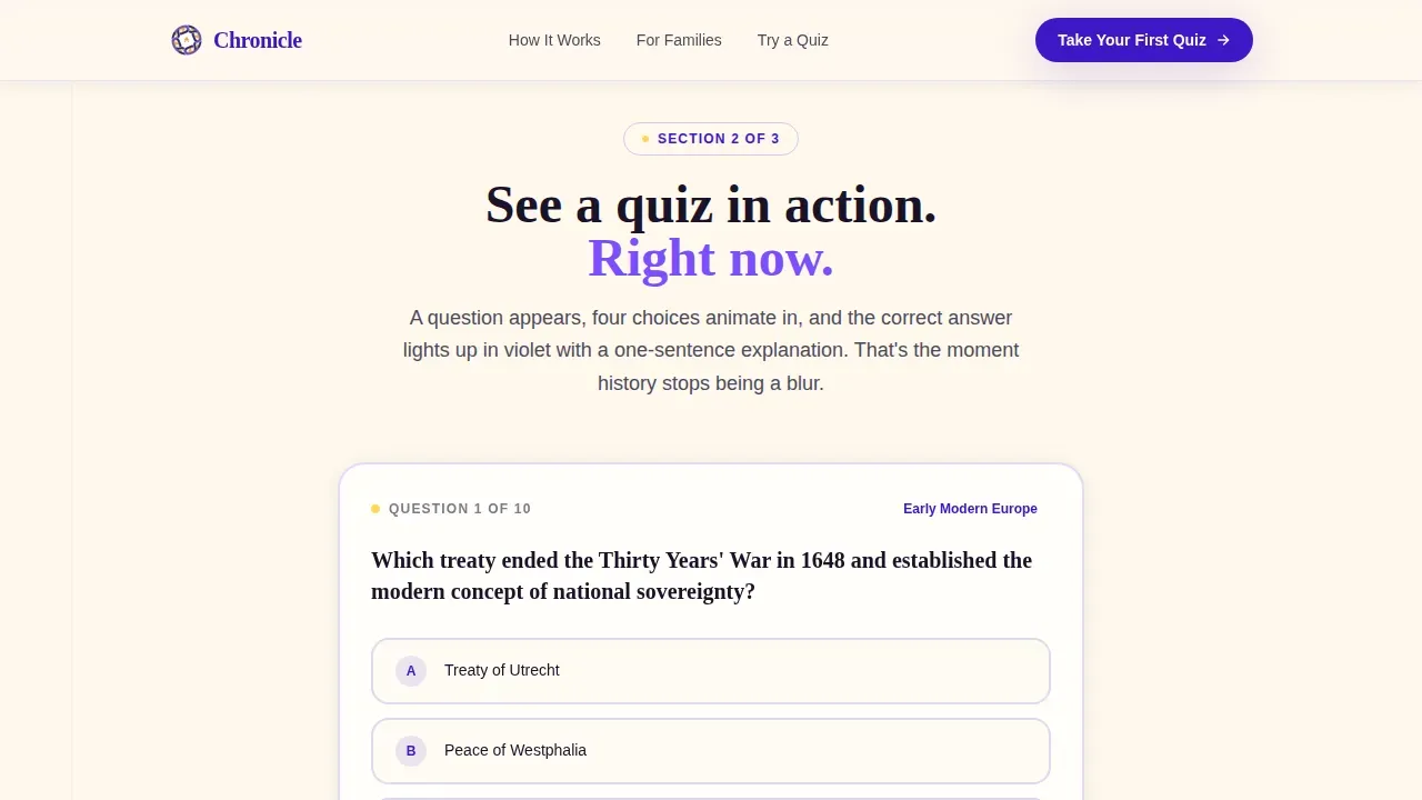 History Education Professional Website Template
