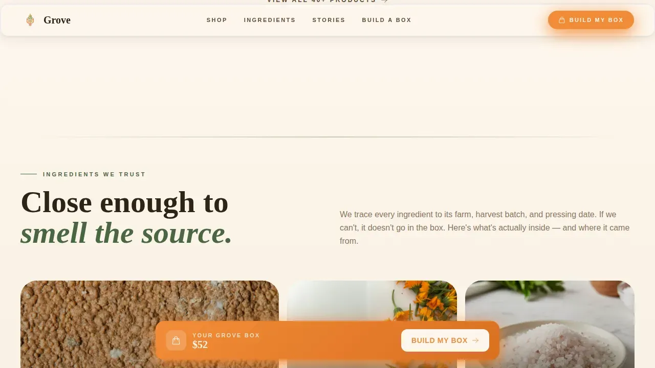 Home & Garden E-Commerce Professional Website Template