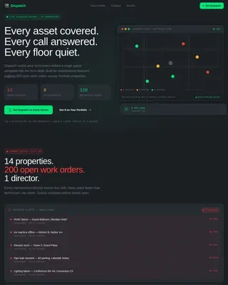 Hospitality Software Reviews Website Template