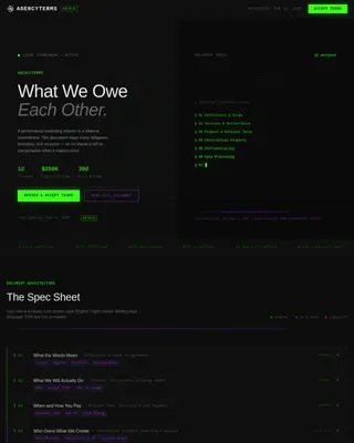 Marketing Agency Privacy Policy Website Template