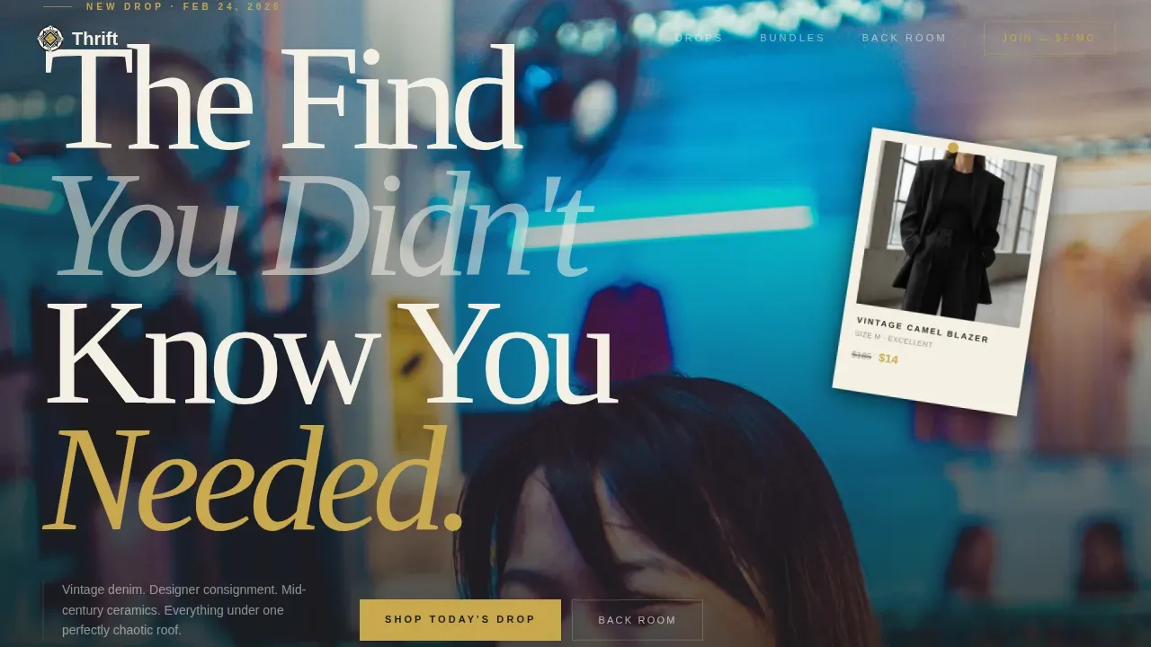 Local Brick & Mortar Specialist Professional Website Template