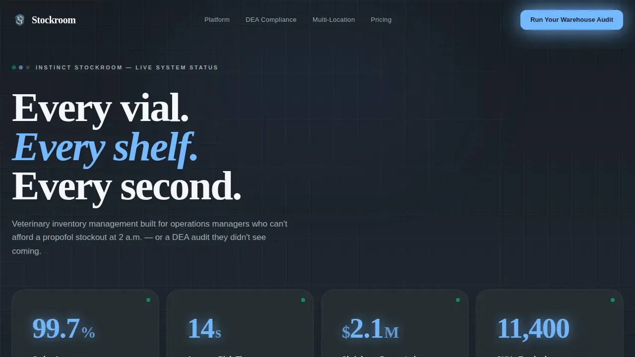 Specialist Veterinary Software Cost Estimator Website Template