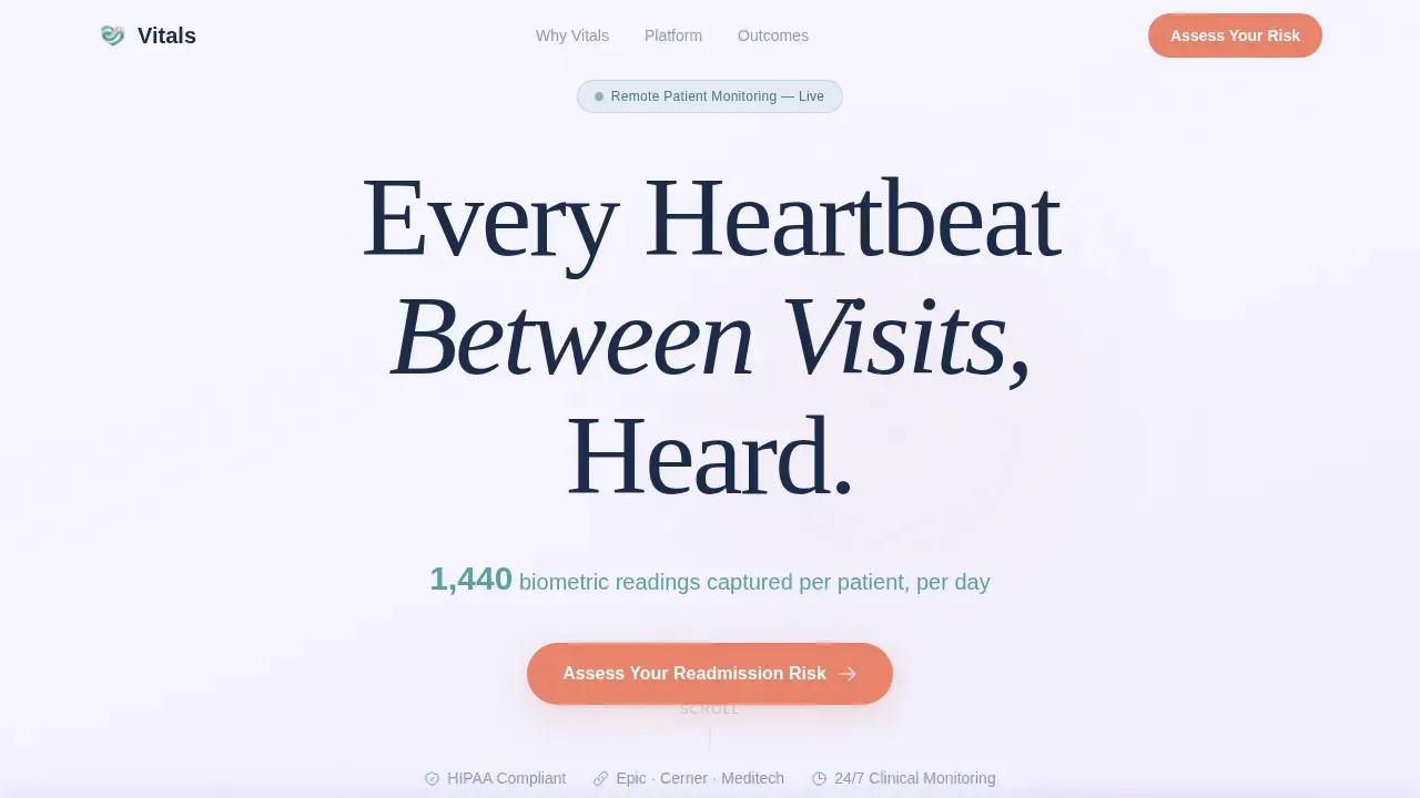 Complete Telemedicine & Health Tech Professional Website Template