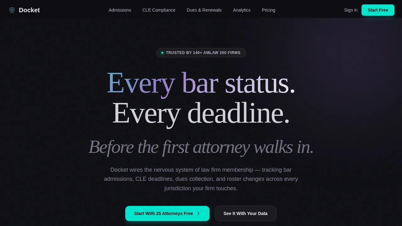 Intelligent Legal Operations Landing Page Template