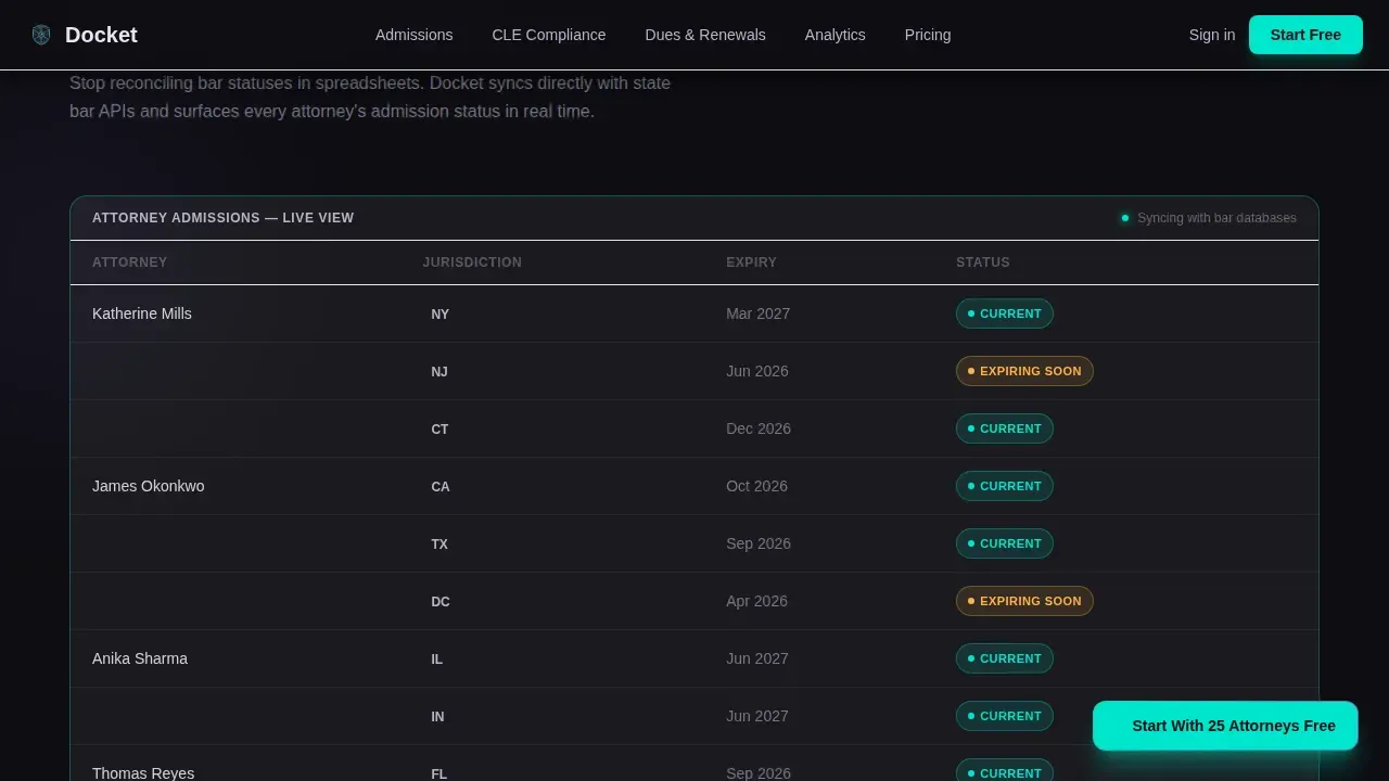 Intelligent Legal Operations Landing Page Template