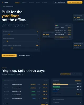 Construction Software & SaaS Careers & Recruitment Website Template