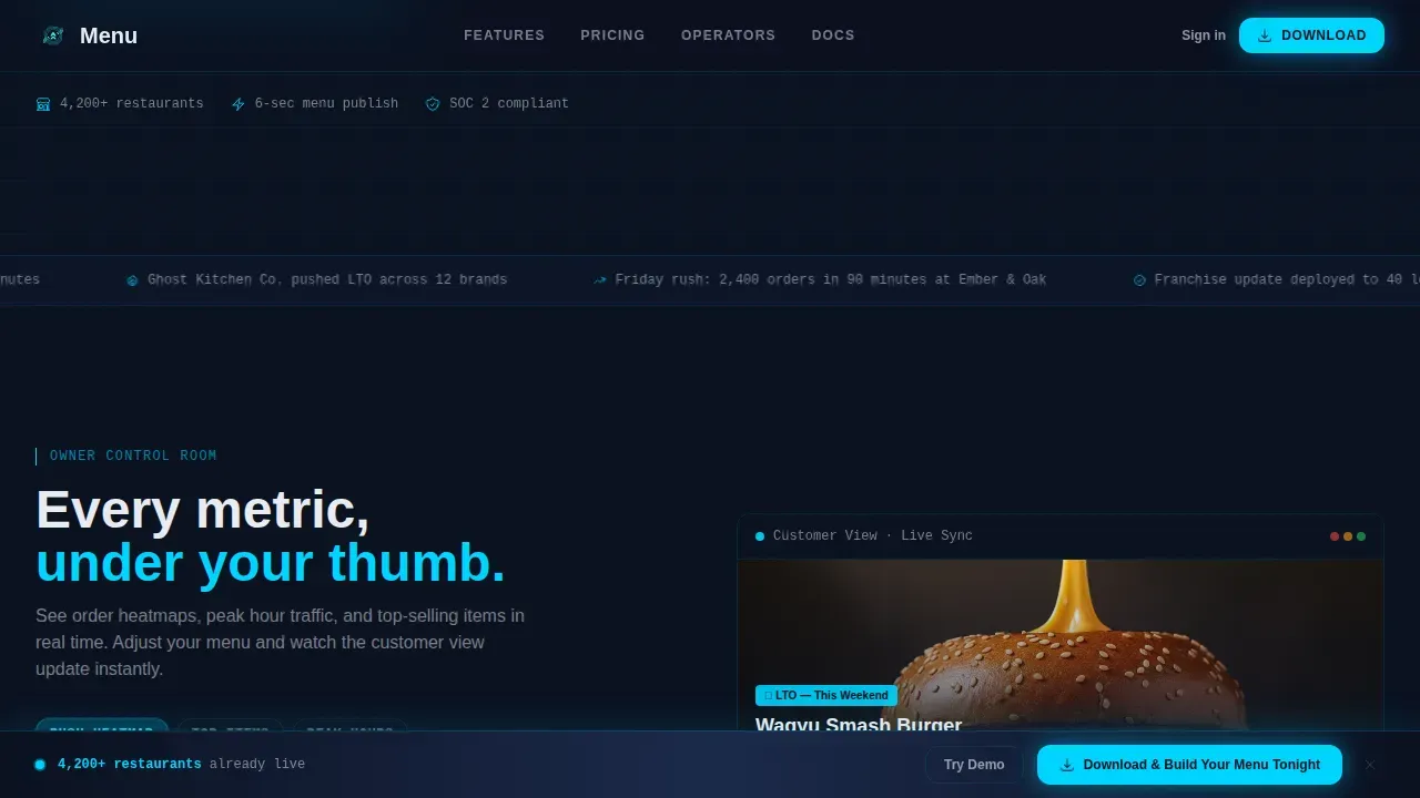 E-Commerce Digital Presence Professional Website Template