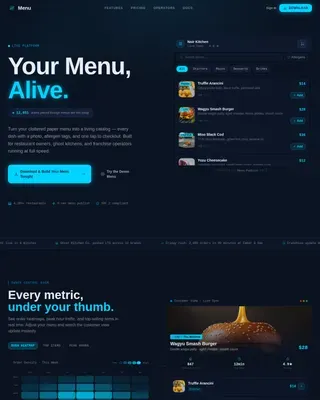 E-Commerce Digital Presence Professional Website Template