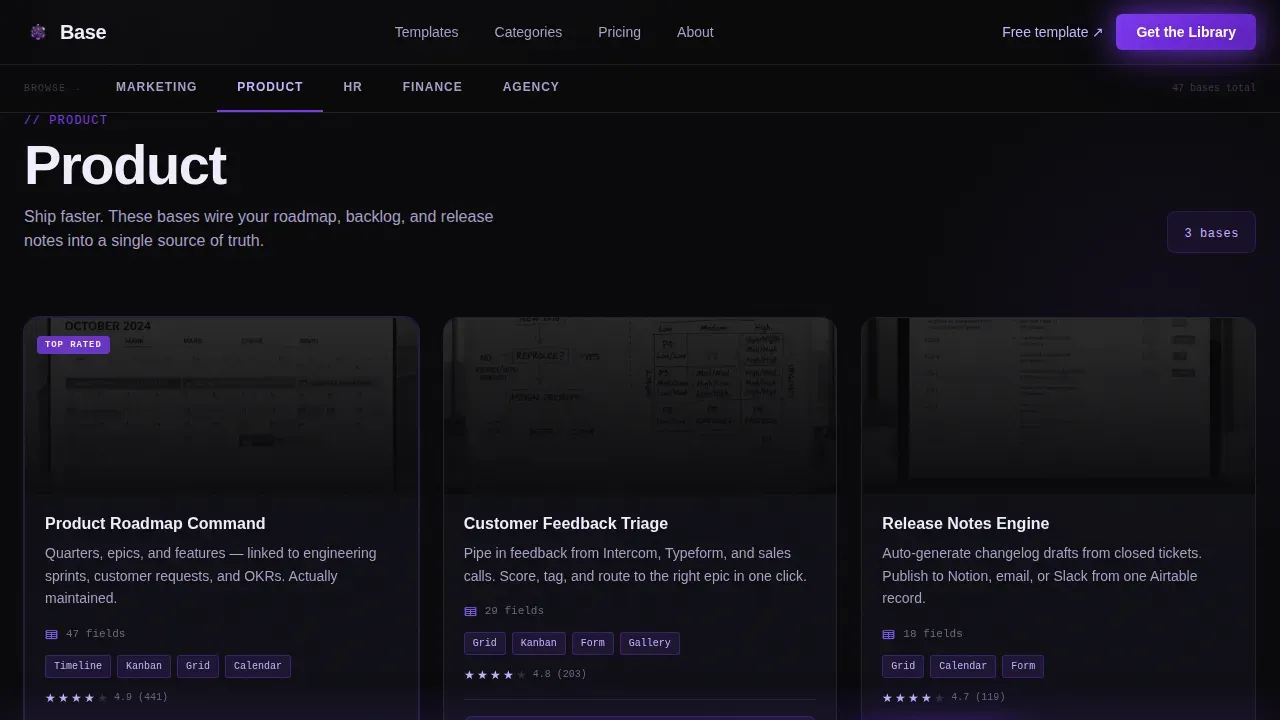 No-Code Platform Documentation Professional Website Template