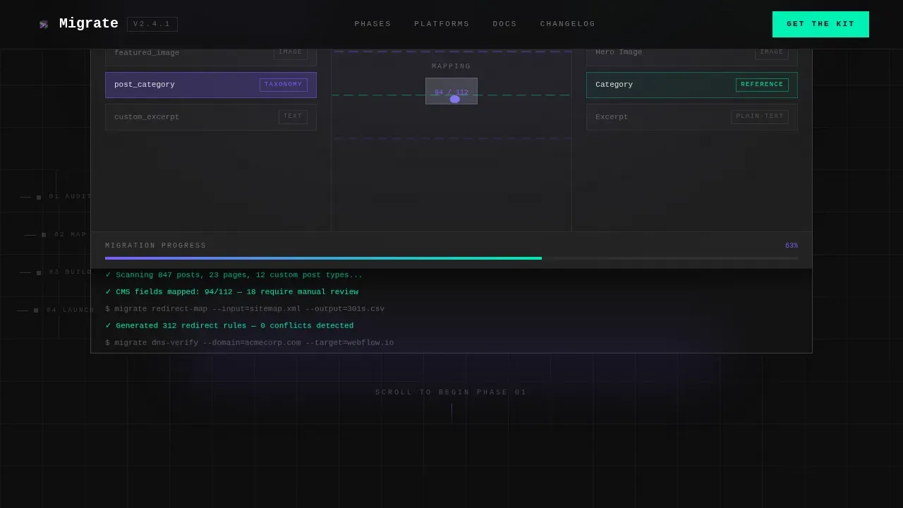 Seamless Infrastructure Management | Free Website Template | Rocket