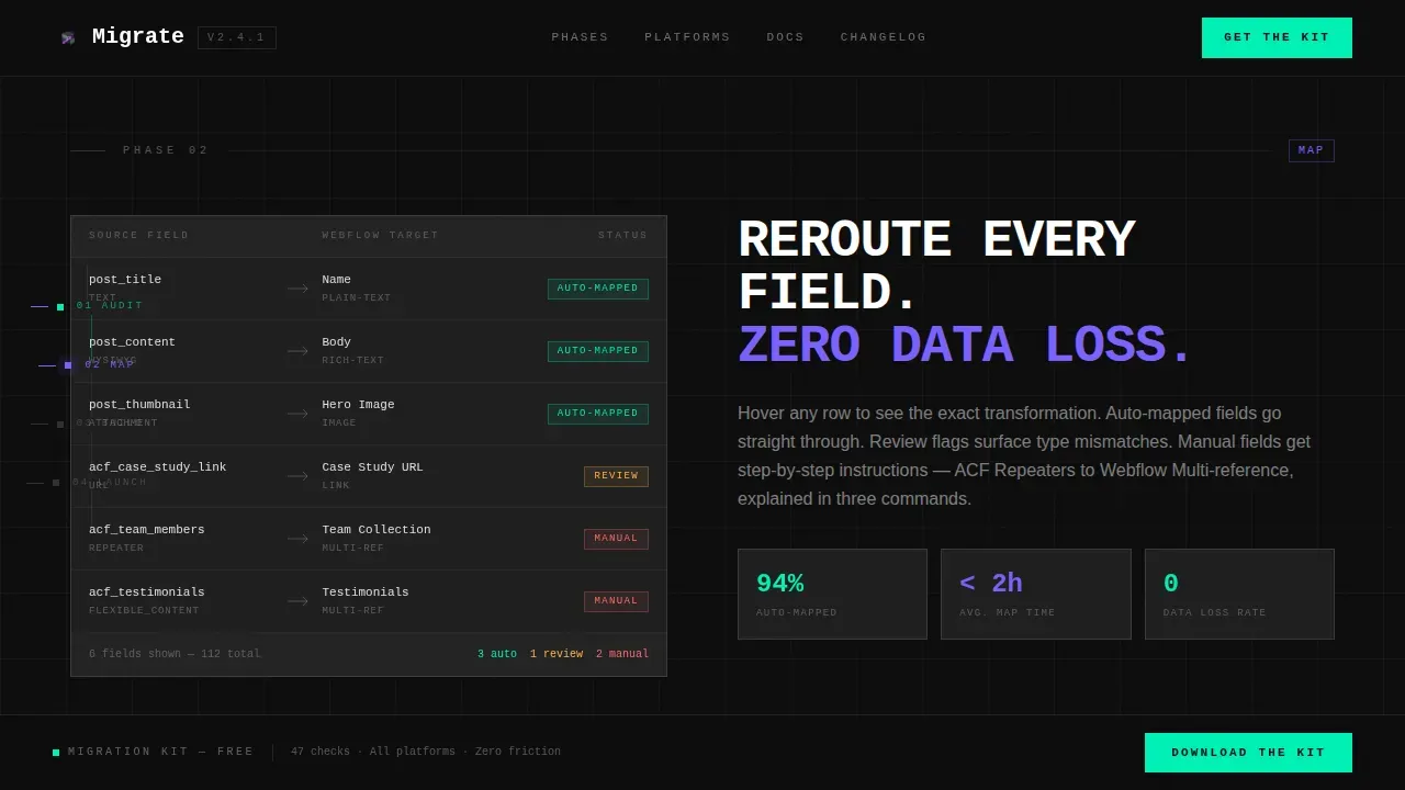 Seamless Infrastructure Management | Free Website Template | Rocket