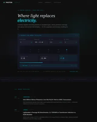Cutting-Edge Computing Insight Landing Page Template