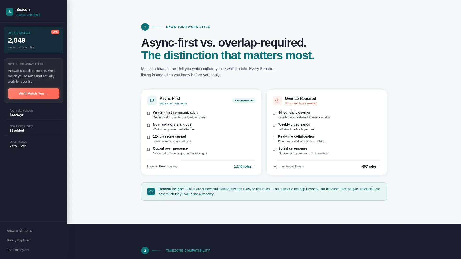 Remote Job Discovery Landing Page Template