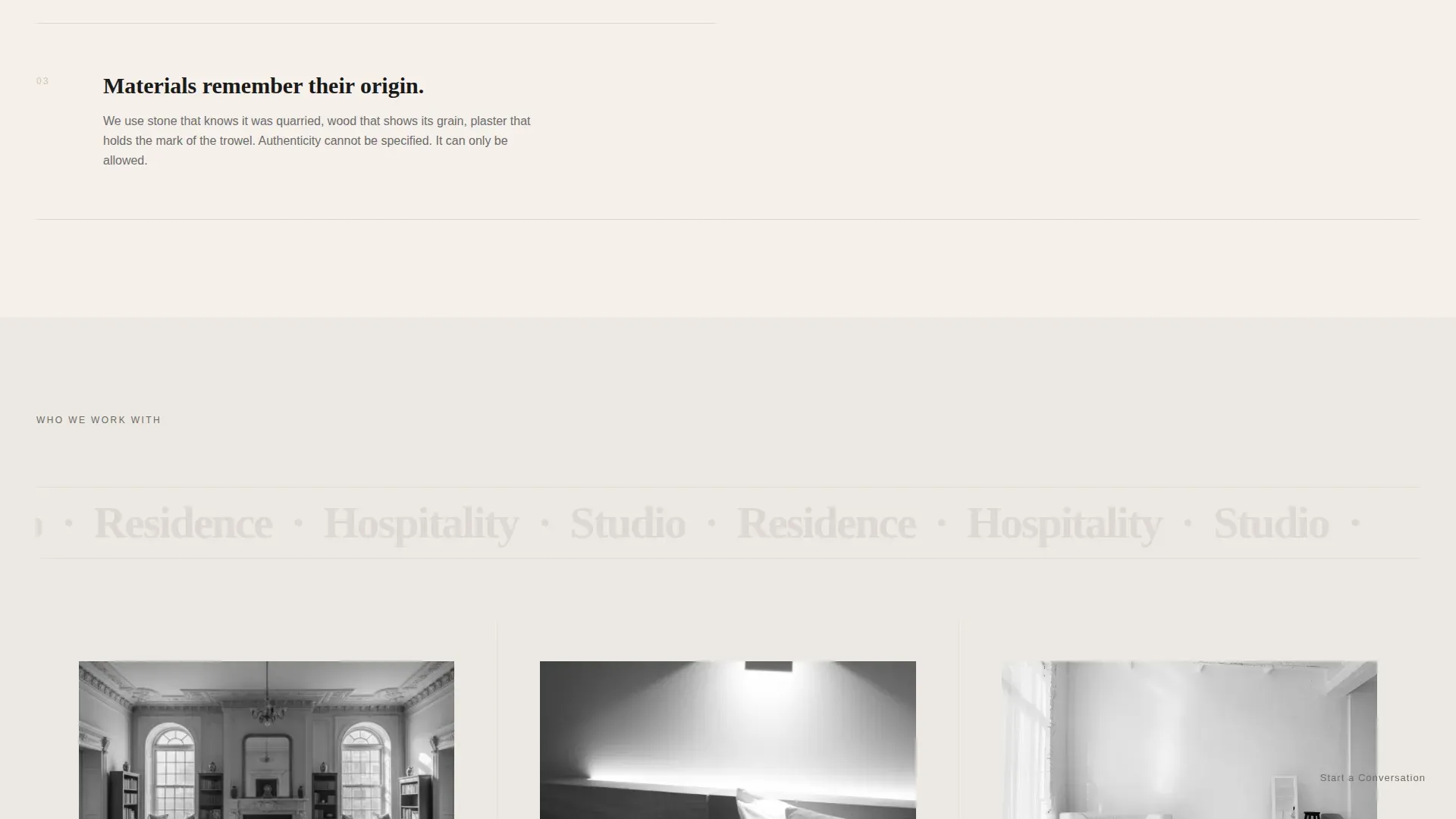 Interior Designer Portfolio Portfolio Website Template
