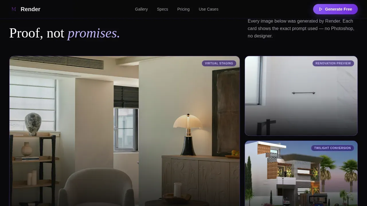 AI for Real Estate Reviews Website Template