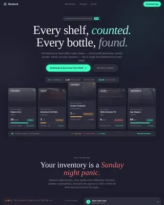 Salon & Spa Software Directory Website Template