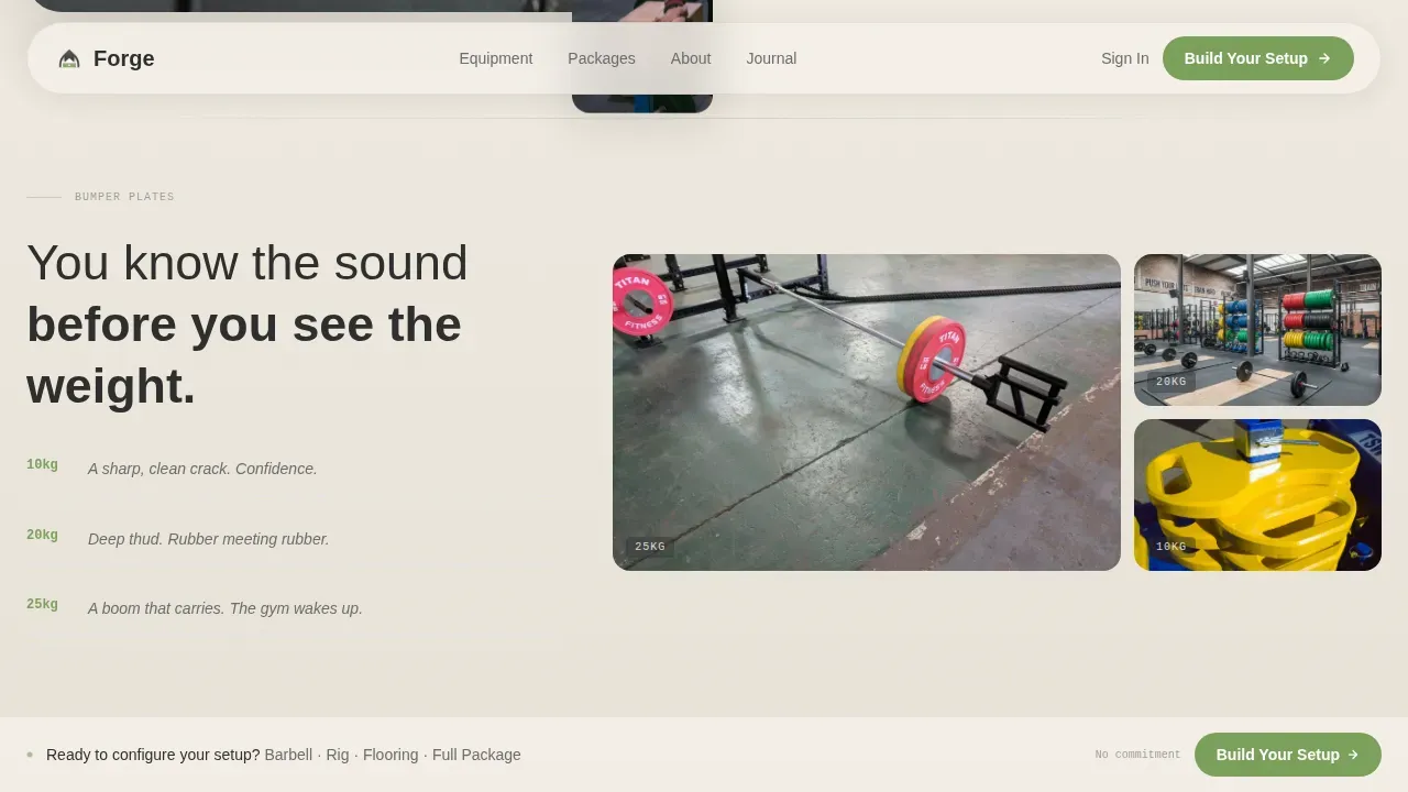 Performance CrossFit Retail Landing Page Template