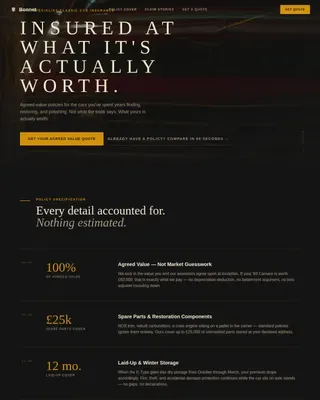 Vehicle Insurance & Finance Privacy Policy Website Template