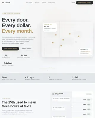 PropTech & Real Estate Software Portfolio Website Template